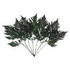 12-15" Green Leatherleaf Fern Stem 6/Pk - view 1 of 4
