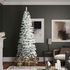 Vickerman Flocked Pacific Pencil Pine Artificial Christmas Tree - view 2 of 6