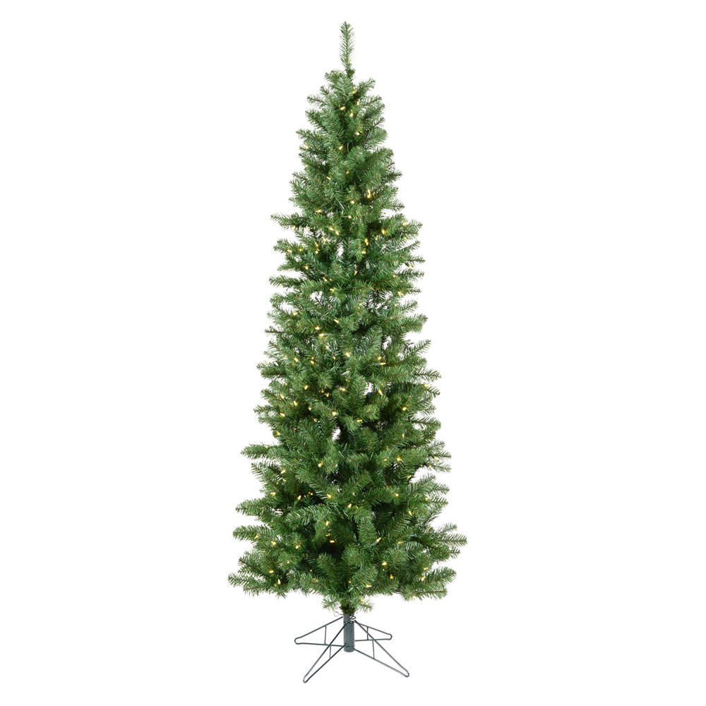 Vickerman Salem Pencil Pine Artificial Christmas Tree