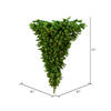 Vickerman Upside Down Artificial Christmas Half Tree - view 3 of 3
