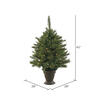 Vickerman Cashmere Pine Artificial Christmas Tree Battery Operated - view 4 of 4
