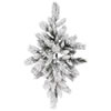 Vickerman Flocked Snow Ridge Artificial Christmas Swag - view 1 of 2