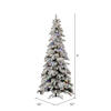 Vickerman Flocked Kodiak Spruce Artificial Christmas Tree - view 3 of 4