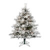Vickerman Flocked Cheshire Artificial Christmas Tree - view 1 of 2