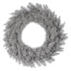 Vickerman Artificial Platinum Fir Wreath - view 1 of 3