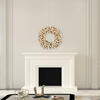 Vickerman Artificial Frosted Gold Fir Wreath - view 2 of 3