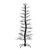 Vickerman Black Cedar Artificial Halloween Tree - view 1 of 6