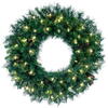 Vickerman Artificial Cheyenne Pine Wreath - view 1 of 7