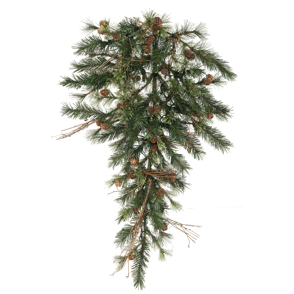 Vickerman Artificial Mixed Country Pine Teardrop