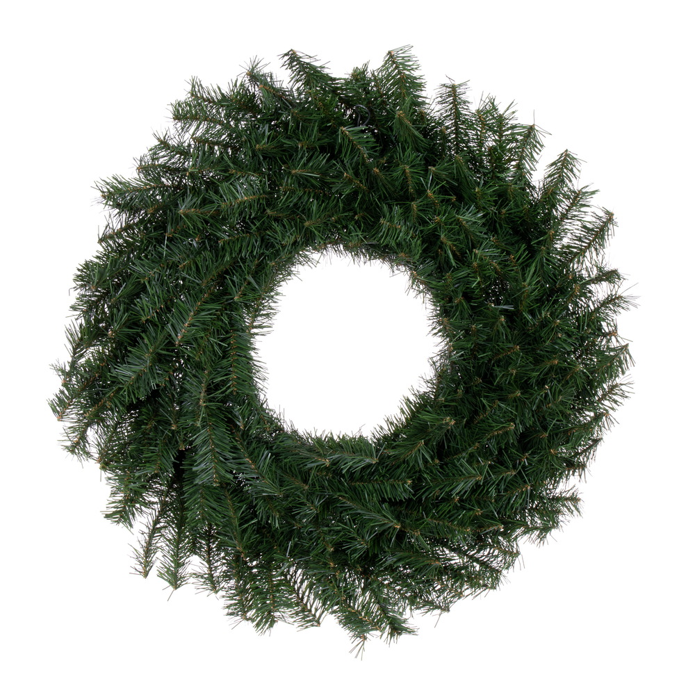 Vickerman Artificial Canadian Pine Wreath Unlit