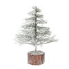 Vickerman Flocked Village Tabletop Artificial Christmas Tree - view 1 of 5