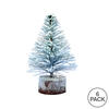 Vickerman Flocked Village Tabletop Artificial Christmas Tree - view 3 of 5