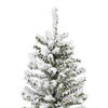 Vickerman Flocked Mini Pine Tabletop Artificial Christmas Tree - view 5 of 5