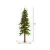 Vickerman Artificial Alpine Tree with Pine Cones & Vine - view 4 of 5