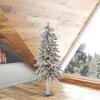 Vickerman Flocked Alpine Artificial Christmas Tree - view 2 of 5