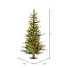 Vickerman Ashland Fir Artificial Christmas Tree - view 5 of 5