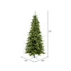 Vickerman Camdon Fir Slim Artificial Christmas Tree - view 4 of 5