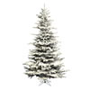Vickerman Flocked Sierra Fir Artificial Christmas Tree - view 1 of 5