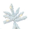 Vickerman Flocked White Spruce Artificial Christmas Tree - view 3 of 5