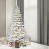 Vickerman Flocked White Spruce Artificial Christmas Tree - view 2 of 5