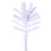 18" Flocked White Spray - view 1 of 2