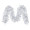 Vickerman Flocked White Artificial Garland - view 1 of 5