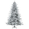 Vickerman Flocked Utica Fir Artificial Christmas Tree - view 1 of 6