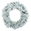 Vickerman Artificial Flocked Ashton Wreath - view 1 of 2