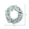 Vickerman Artificial Flocked Ashton Wreath - view 2 of 2
