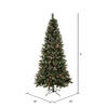 Vickerman Snow Tipped Pine Artificial Christmas Tree - view 3 of 3