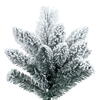 Vickerman Flocked White Pine Slim Artificial Christmas Tree - view 3 of 4