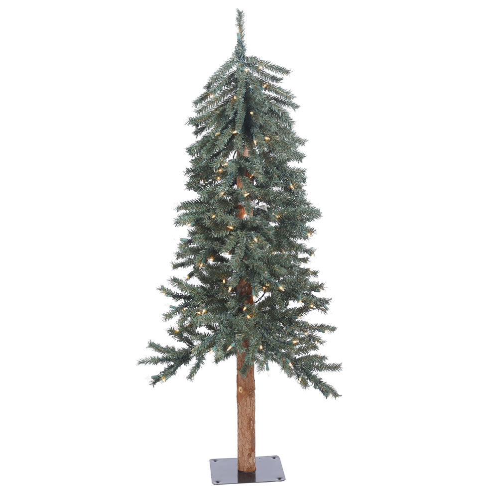 Vickerman Natural Bark Alpine Artificial Christmas Tree