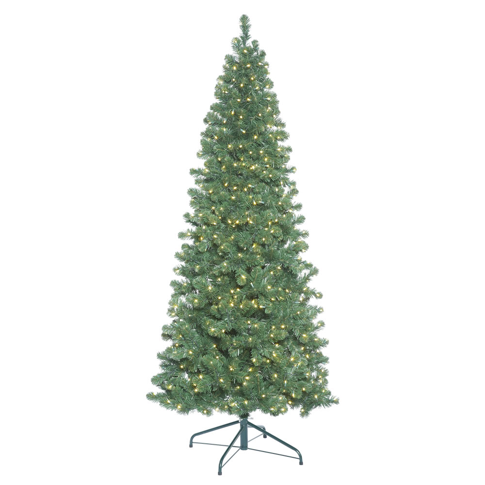 Vickerman Oregon Fir Slim Artificial Christmas Tree