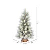 Vickerman Norfolk Frosted Pine Artificial Christmas - view 3 of 3