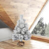 Vickerman Frosted Beckett Pine Artificial Christmas Tree - view 2 of 3