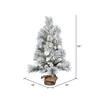 Vickerman Frosted Beacon Pine Artificial Christmas Tree - view 3 of 3