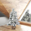Vickerman Frosted Beacon Pine Artificial Christmas Tree - view 2 of 3