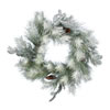 Vickerman Frosted Ansell Pine Artificial Christmas Wreath - view 1 of 2