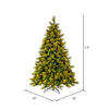 Vickerman Emerald Mixed Fir Artificial Christmas Tree - view 4 of 5