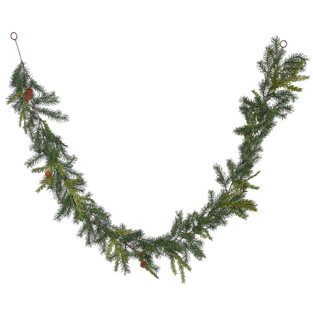 Vickerman Hemlock-Angel Pine Artificial Christmas Garland