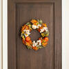 22" Fall Pumpkin Hydrangea Wreath - view 2 of 6