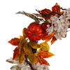 22" Fall Pumpkin Hydrangea Wreath - view 4 of 6