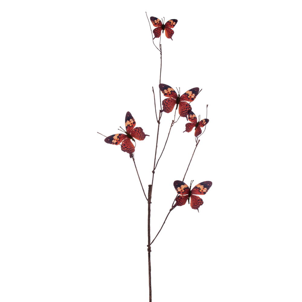 Vickerman 37" Butterfly Spray, 2 per Bag