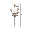 18" Natural Wood Poinsettia Spray 4/bag - view 2 of 2