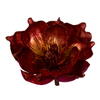 Vickerman 7" Gold Glitter Magnolia Clip - view 1 of 2