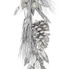 Vickerman 6’ Pinecone Needle Berry Artificial Garland - view 2 of 3