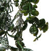 Vickerman Artificial Green Snow Cedar and Eucalyptus Garland - view 5 of 8