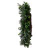 Vickerman Artificial Green Snow Cedar and Eucalyptus Christmas Wreath - view 5 of 7