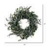 Vickerman Artificial Green Snow Cedar and Eucalyptus Christmas Wreath - view 7 of 7