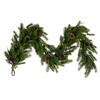 Vickerman Holiday Pine Garland with Cones - view 1 of 4